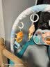 澳贝（auby）婴幼儿童玩具健身架摇铃安抚萌猫脚踏钢琴0-6个月新生儿见面礼盒 实拍图