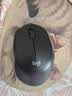 罗技（Logitech）M330 静音鼠标 无线鼠标 办公鼠标 右手鼠标 带无线微型接收器 黑色 实拍图