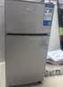 志高（CHIGO）小冰箱迷你小型家用冷藏冷冻两用宿舍出租房用双门办公室电冰箱节能省电 【一级能效】58L银色【全国联保丨节能省电】 实拍图