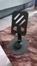 全金属桌面手机支架360度旋转机械折叠追剧网课懒人直播便携适用苹果18/17华为小米 特惠款-斜线镂空灰【全金属】360°旋转折叠 实拍图