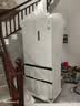 美的（Midea）【机皇2.0】550升级款法式四开门家用冰箱523L双系统2.0嵌入全食材原鲜新国标真一级支持鸿蒙智联 新国标|机皇2.0 550升级款|双净版|云隐白 美的机皇2.0 实拍图