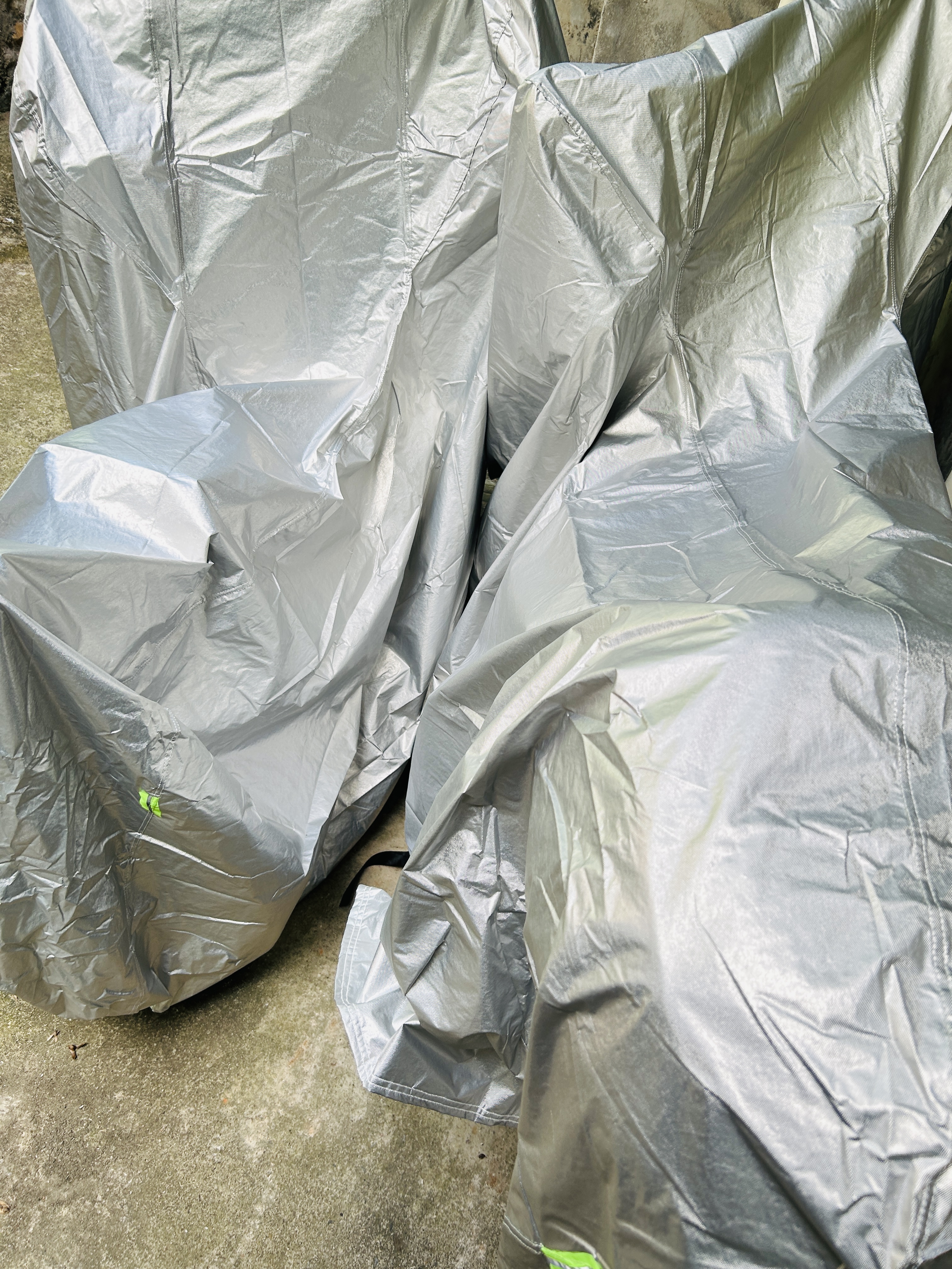慧多多电动车车衣全罩防晒防雨罩棚摩托防霜防尘室外披九号通用盖保护套 实拍图