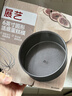 展艺蛋糕模具 6英寸圆形活底碳钢 欧包蛋糕厚面包饼干披萨糕烘焙模具 实拍图