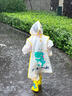 甜甜仔儿童雨衣幼儿男女童防水全身幼儿园防雨服小童女孩3-6岁宝宝雨披 实拍图