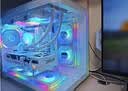 AOC震天弓455W+7把ARGB风扇套装1正叶6反叶(ARGB光效/PWM温控/无限镜风扇) 实拍图