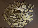金川黄金 浇铸金条足金9999纯金金条小黄鱼积存金黄金 浇筑金条 50g 实拍图