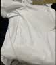 森马（Semir）【纯棉抗菌】短袖T恤男夏季简约纯色打底衫百搭t恤白色内搭上衣 漂白【3A抗菌纯棉T】 S 实拍图