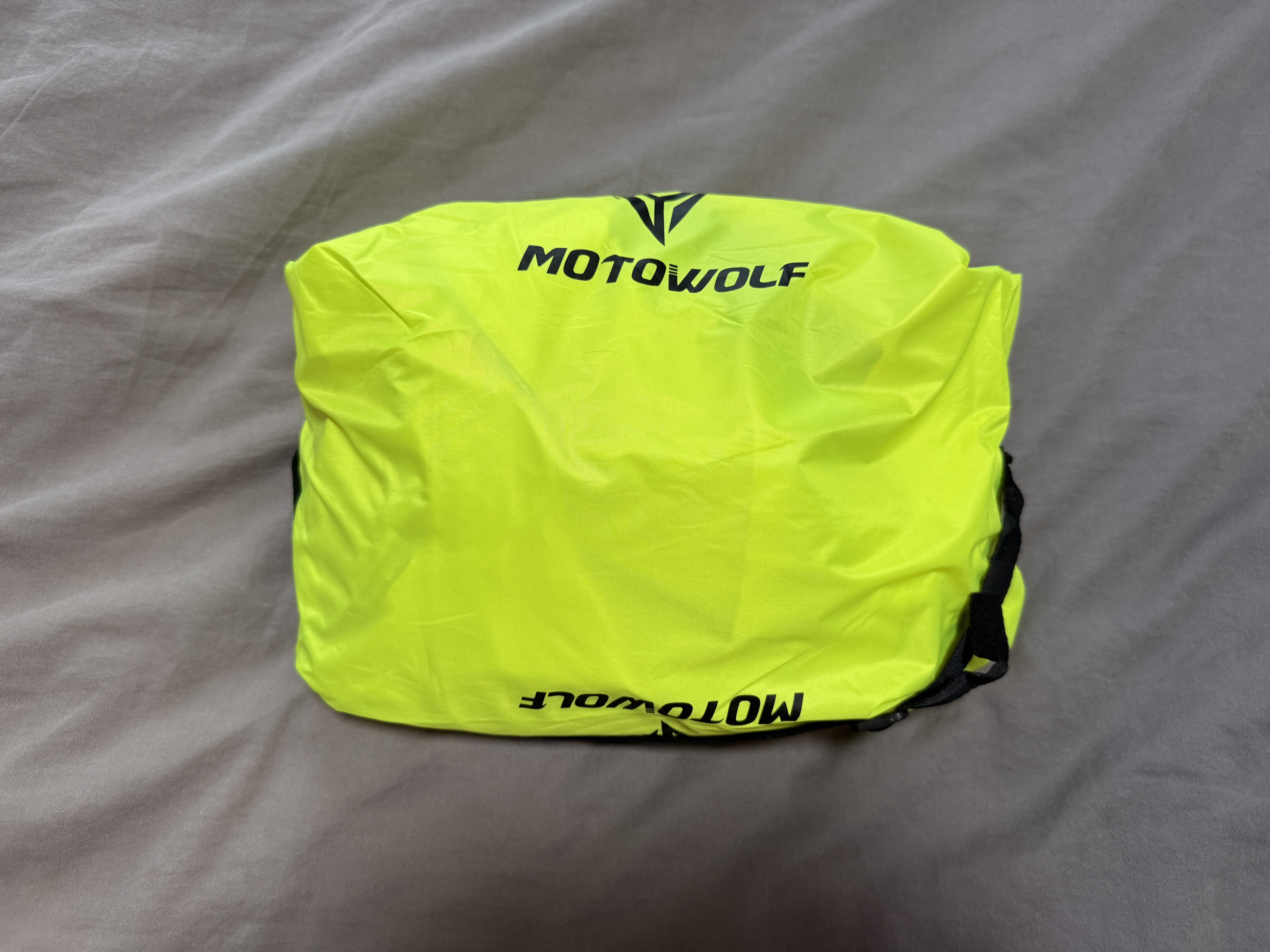 摩多狼（MOTOWOLF）骑行雨衣雨裤户外超薄分体式机车外卖骑手电动车防暴雨摩托车雨衣 实拍图