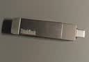 ThinkPad联想Thinkbook 128GB Type-C USB3.1 U盘 读速150MB/s 手机电脑 双接口 u盘办公商务优盘BU100 实拍图