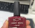 CandyMoyo健康0毒水性指甲油免烤美甲持久显白不可撕野红车厘子 实拍图