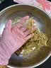 双枪纯丁腈手套【加长加厚】厨房家用一次性食品级橡胶手套耐用清洁 实拍图