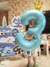 仕彩生日装饰蛋糕KT板摆件生日快乐周岁仪式卡通儿童派对场景客厅布置 实拍图