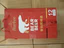 豪铂熊（BearBeer）德国精酿小麦拉格黑啤浓烈啤酒500ml*12听 聚会畅饮 实拍图