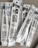 斑马牌（ZEBRA）RJF5按动笔芯0.5mm蓝黑色中性笔替芯适用JJ15 JJ55 JJZ58 JJZ15W等系列签字笔 10支 实拍图