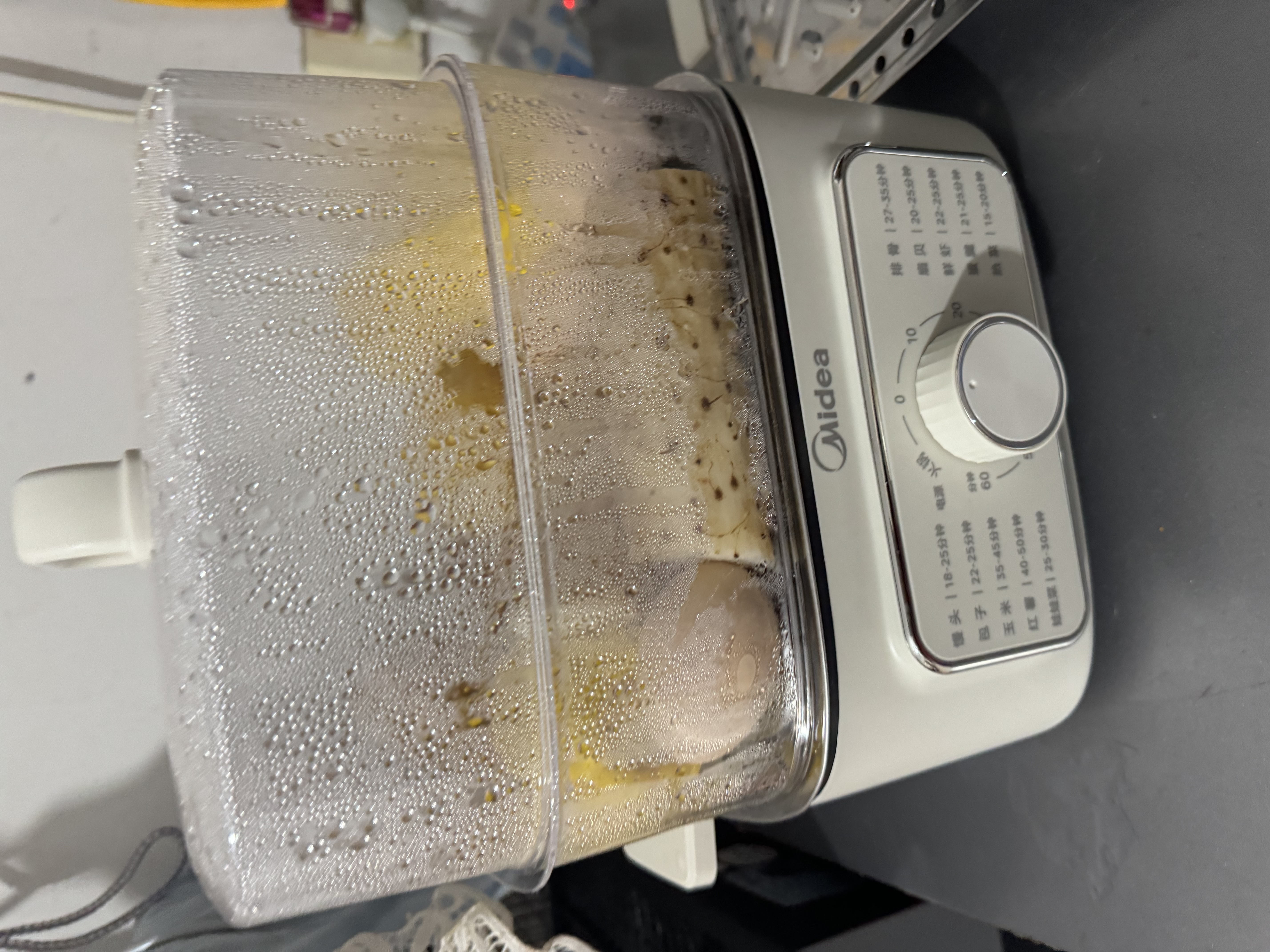 美的（Midea）电蒸锅 多功能锅家用大容量电蒸箱可视蒸笼 不锈钢蒸片蒸蛋器电煮锅早餐机 上蒸下煮多功能蒸锅 10.8L 【热销推荐】ZGE2323Z02 实拍图