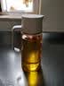 小熊（Bear）油壶 调料瓶抗菌玻璃油瓶酱油瓶600ml 自动开合不挂油CX-W0058 实拍图