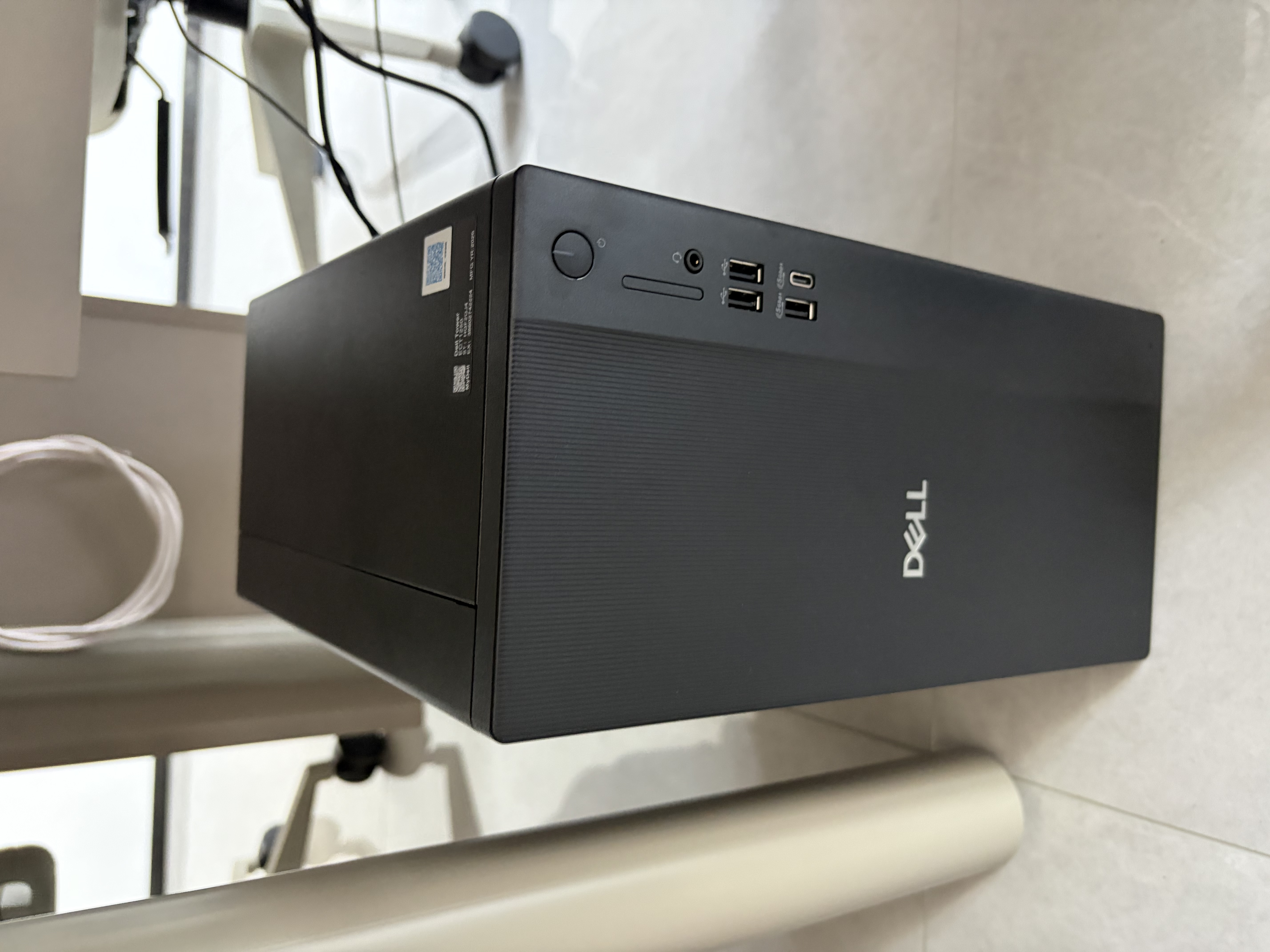 戴尔（DELL）成就ECT1250酷睿i5新品高性能家用商用企业采购办公学习主机塔式机箱台式机电脑PC全套整机 主机+23.8英寸高清显示器 i5-12400F 16G 1T 4G独显定制 实拍图
