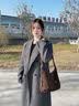 15MINS包包女款2026水桶包女通勤大容量单肩斜挎包休闲女士包包生日礼物 咖色【牛皮款】 实拍图