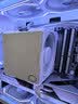 酷冷至尊（CoolerMaster）Hyper612 Pro 白色 CPU风冷散热器 单塔/三代超导6热管/双莫比乌斯风扇/金属拉丝顶盖/多平台扣具 实拍图