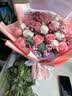 馨仪教师节鲜花速递玫瑰向日葵康乃馨花束送女友老婆生日礼物同城配送 11朵粉玫瑰混搭花束 实拍图