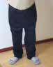 恒源祥高端男士休闲裤中老年裤子宽松纯棉免烫26夏秋季直筒高腰爸爸装 深蓝秋冬款 厚款 33 码二尺六腰围【建议130-145斤 实拍图