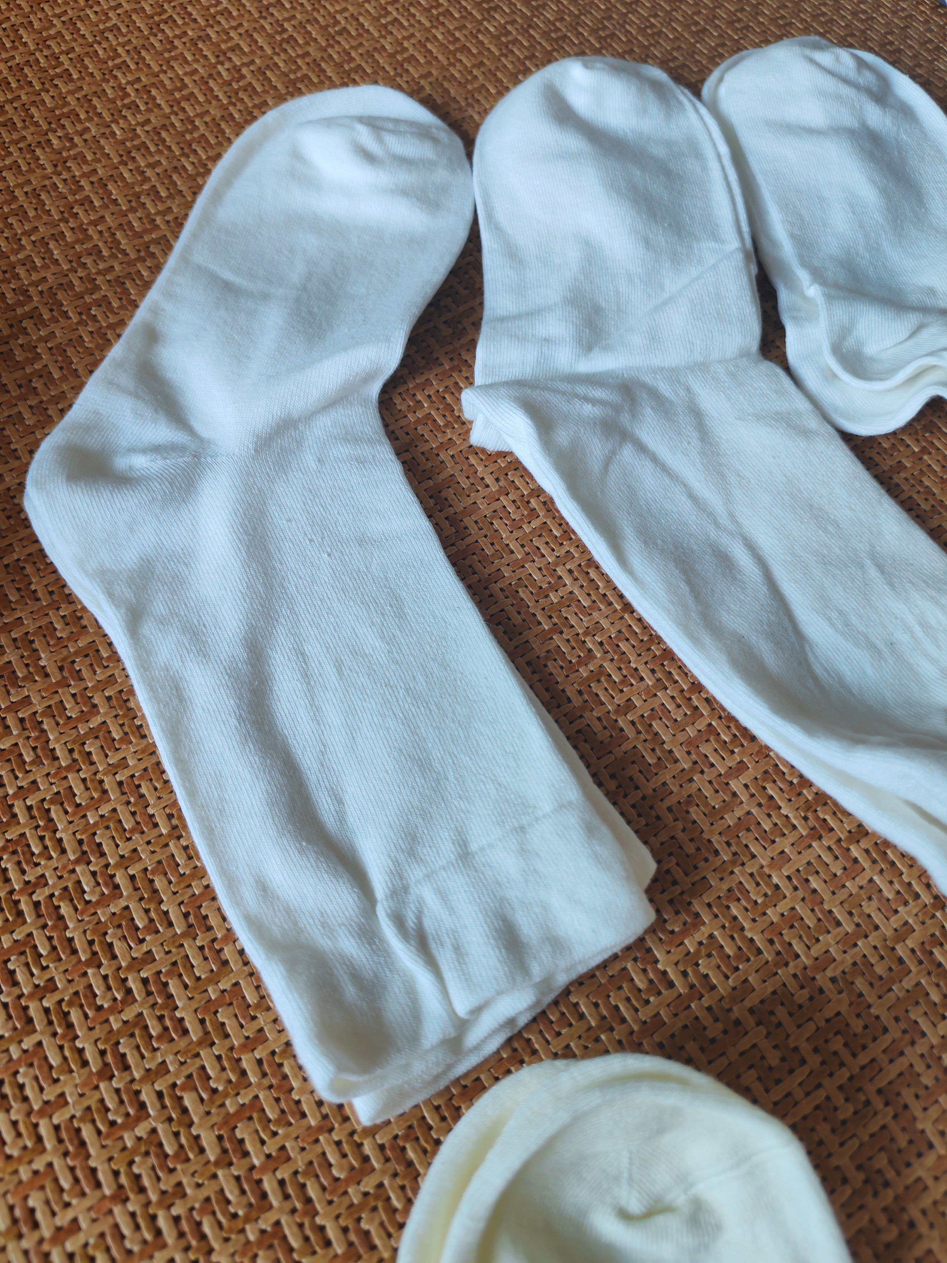 南极人6双女士袜子女纯棉秋冬季10A抑菌防臭无骨居家睡眠月子堆堆中筒袜 实拍图