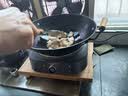 九阳（Joyoung）电磁炉凹面电磁炉电磁灶电陶炉家用2200W大功率猛火多功能电池炉深凹弧面凹灶N2202【赠专用铁锅】 实拍图