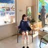 回力（Warrior）撞色双条杠卫衣女2026新款韩系学院风圆领上衣秋季宽松无帽外套女 实拍图