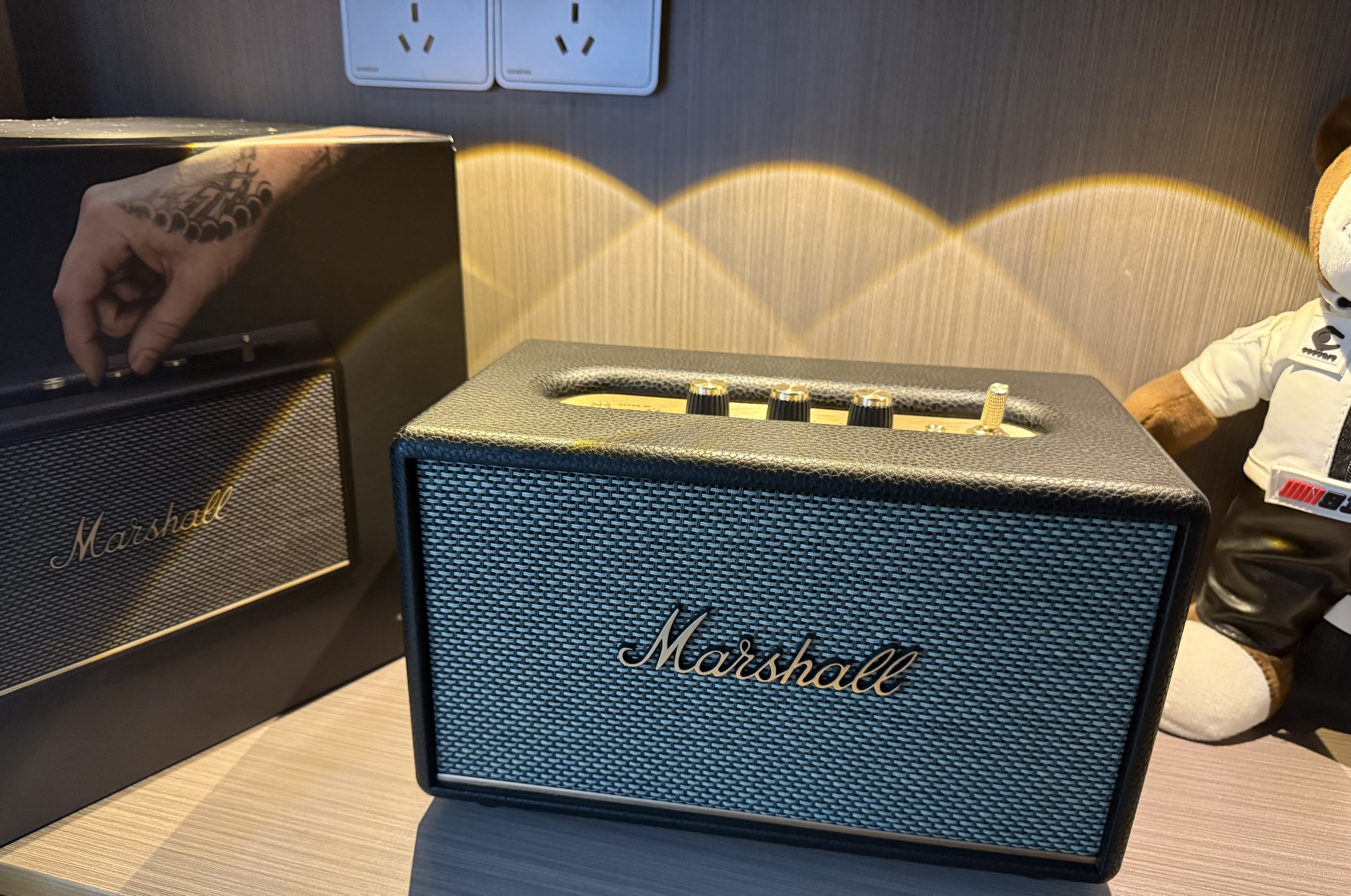 马歇尔（Marshall）【只换不修】ACTON III 音箱 重低音摇滚 无线蓝牙家用3代音响 送礼 礼物 acton3 黑色 实拍图