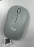 罗技（Logitech）M221 轻音鼠标 无线鼠标 办公鼠标 对称鼠标 带无线微型接收器 薄荷绿 实拍图