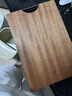 京东京造 菜板 砧案板切菜家用双面实木抗菌 【乌檀整木】40*27*2.5cm 实拍图