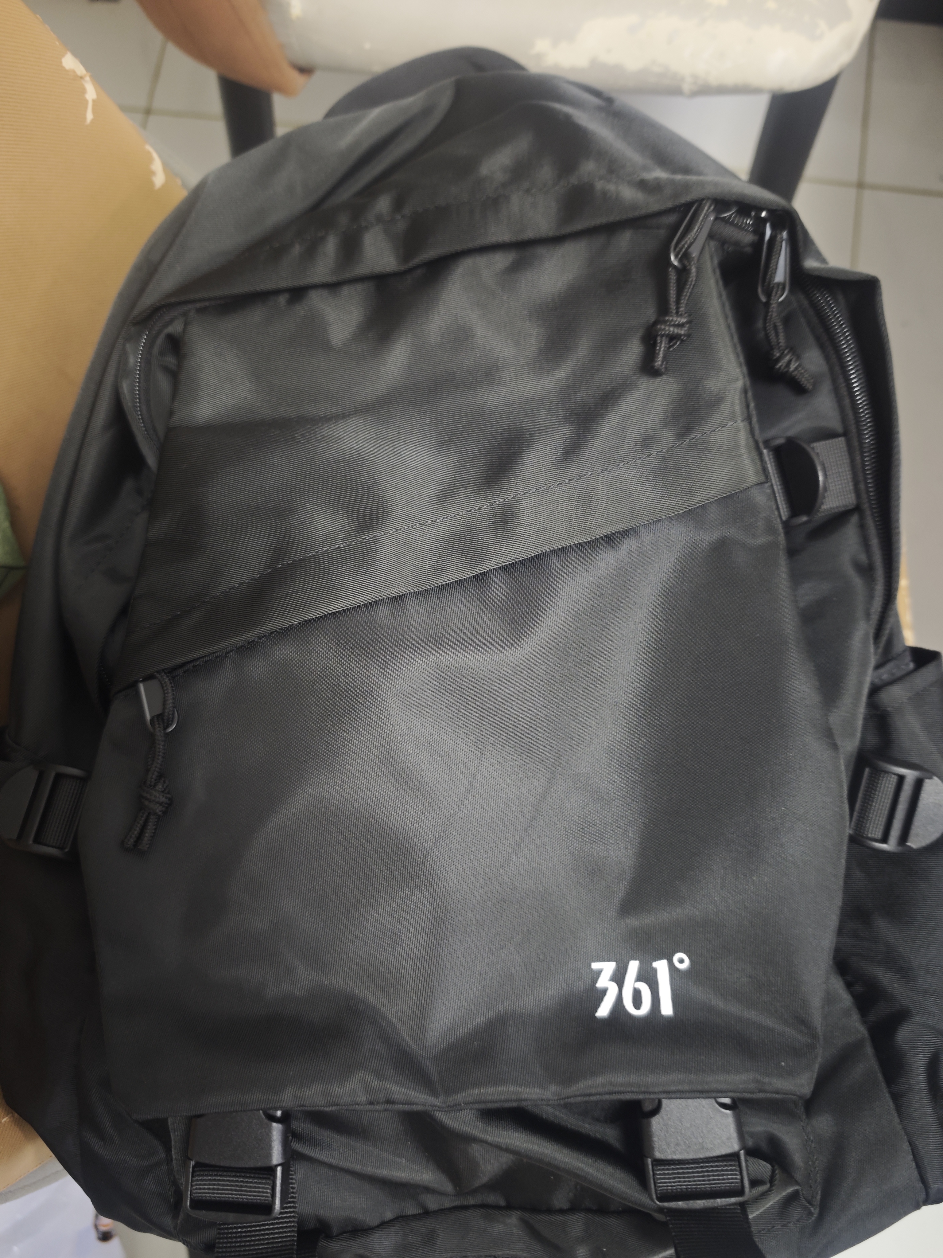 361°书包男初高中生双肩包大容量减负休闲通勤背包大学生电脑包旅行包 实拍图