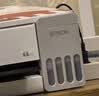 爱普生（EPSON）【6代新品】L1358 墨仓式A4彩色无线单功能家用打印机 家用/办公 AI学习打印机（微信/远程打印） 实拍图