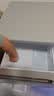 尊贵（ZUNGUI） BCD-210CV 210升 卧式冰箱家用抽屉柜式小型双门橱柜式嵌入式矮电冰箱 酷金 实拍图