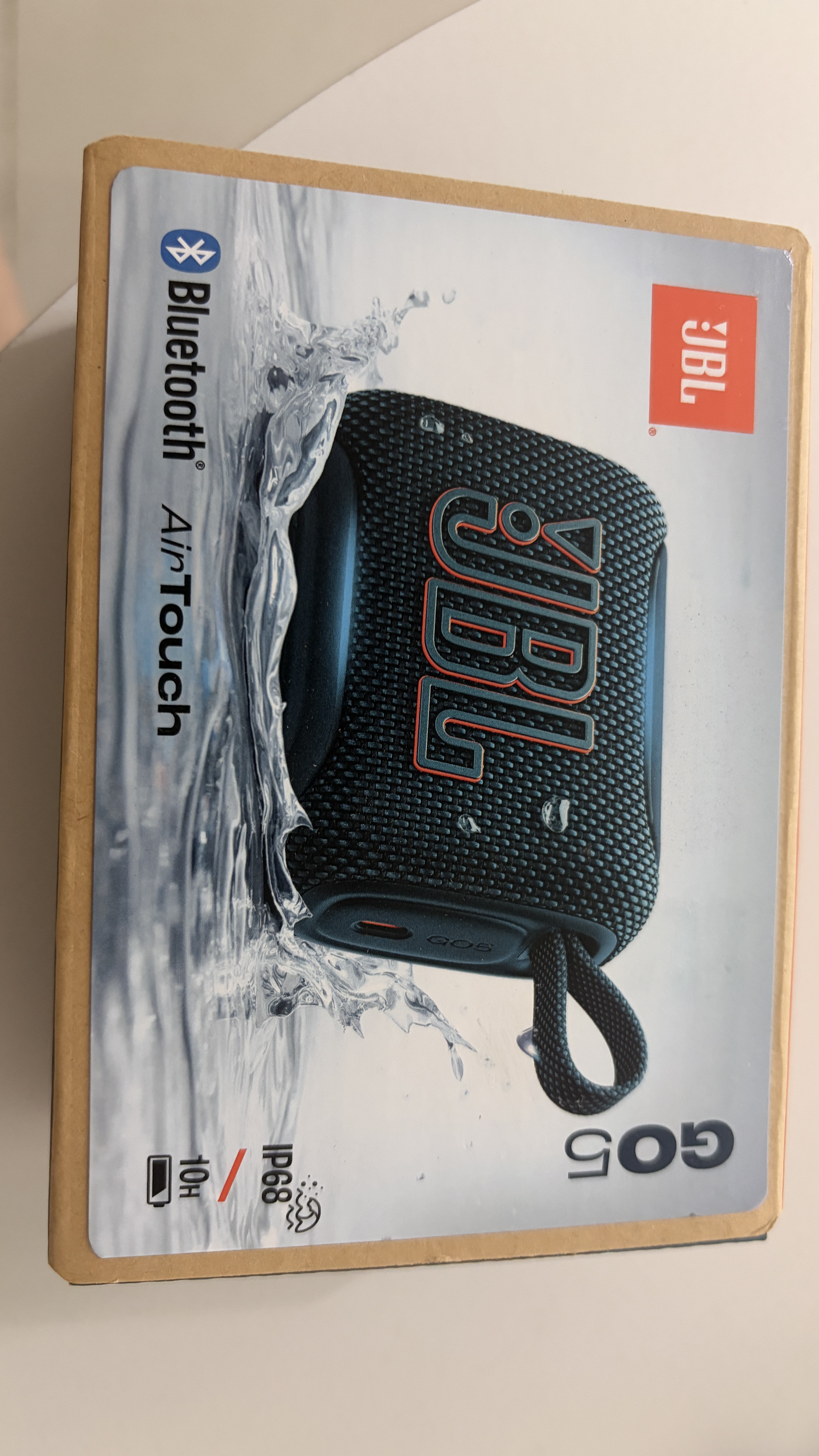 JBL GO5 音乐金砖五代 蓝牙音箱 便携迷你音箱 氛围灯音箱 低音炮 jbl 音响 开学季礼物音箱 蓝色 实拍图