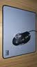 AOCG21S/93浅灰专业游戏电竞细面鼠标垫顺滑版300*250*4mm 高密纤维锁边键盘电脑桌垫 实拍图