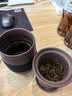 尊壶紫砂杯茶水分离茶杯便携旅行功夫茶具套装办公室家用教师节礼物 快客杯 紫泥280ml 实拍图
