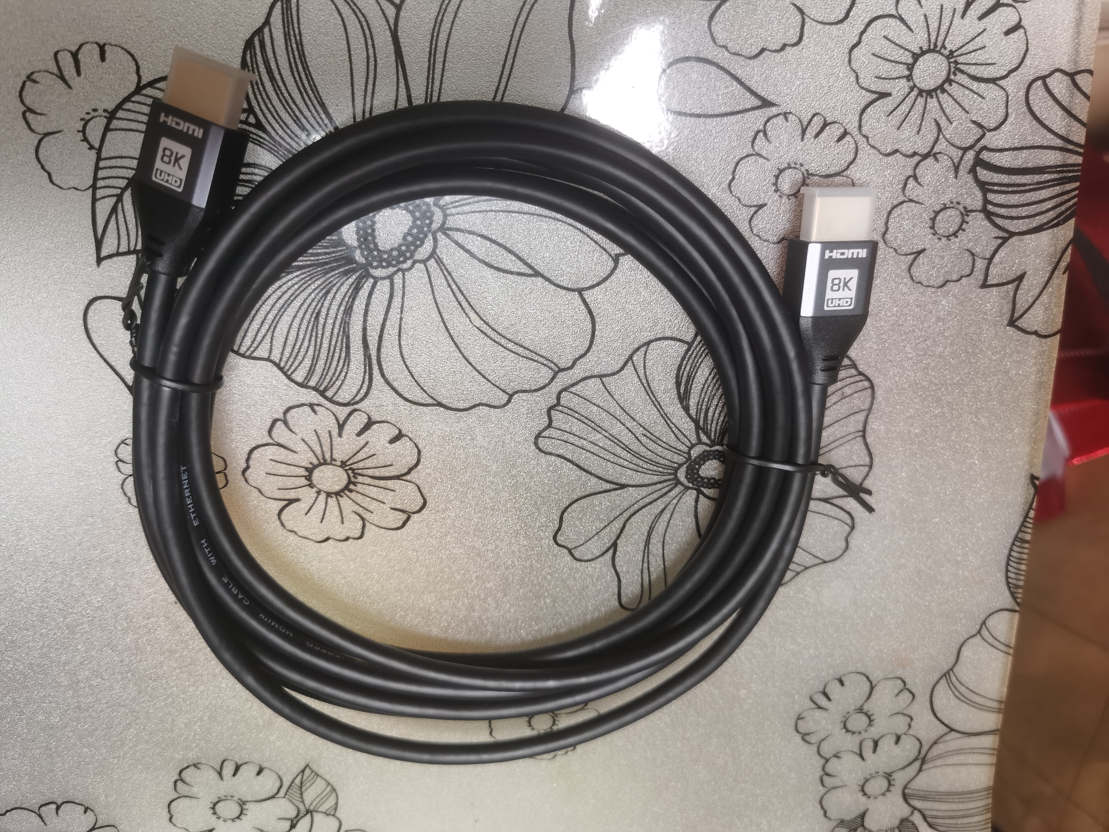 优籁特（ULT-unite）HDMI线2.1版8K60Hz高清4K240Hz2K360Hz兼容2.0笔记本电脑电视显示器PS5视频连接线3米 实拍图