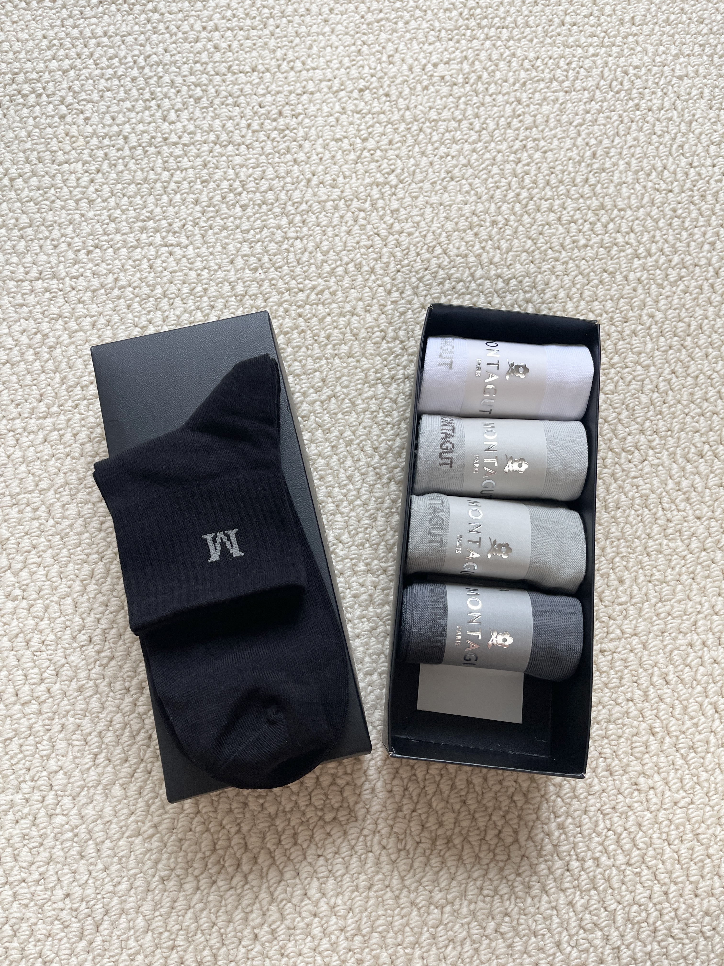 梦特娇袜子男士春夏季100%纯棉7A抗菌防臭艾草精油袜休闲透气运动中筒袜 实拍图