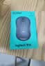 罗技（Logitech）M220 轻音鼠标 无线鼠标 办公鼠标 对称鼠标 带无线微型接收器 灰黑色 实拍图