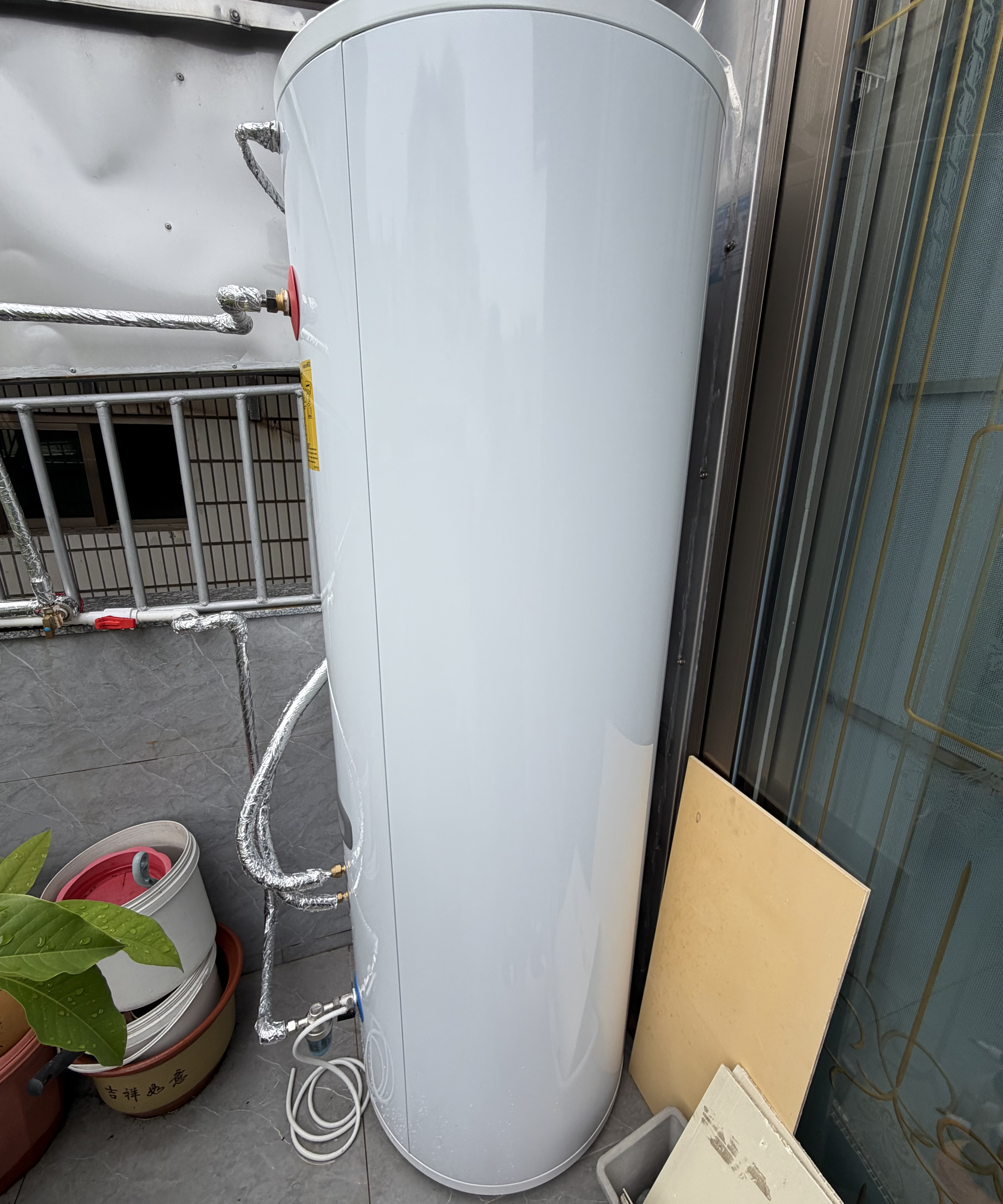 海尔（Haier）【小蓝瓶N7PRO】空气能热水器300升电辅变频一级能效家用空气源热泵 AI节能 国家补贴 实拍图