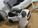 乐威普奔驰授权儿童电动车遥控四轮汽车小孩玩具车可坐人六一儿童节礼物 实拍图