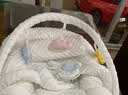 新安代婴儿床中床新生儿防吐奶斜坡枕0-3岁床可移动便携式婴儿床折叠床 小熊【定型床+斜坡垫+可拍打哄睡+可热敫暖腹+玩具架】 【升级7A抗菌】 实拍图