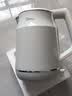 美的（Midea）电水壶电热水壶食品级304/316L不锈钢家用双层防烫烧水壶 1.7L大容量热水壶开水壶煮茶壶 1.7L 【316L母婴材质】SH17M301PRO 实拍图