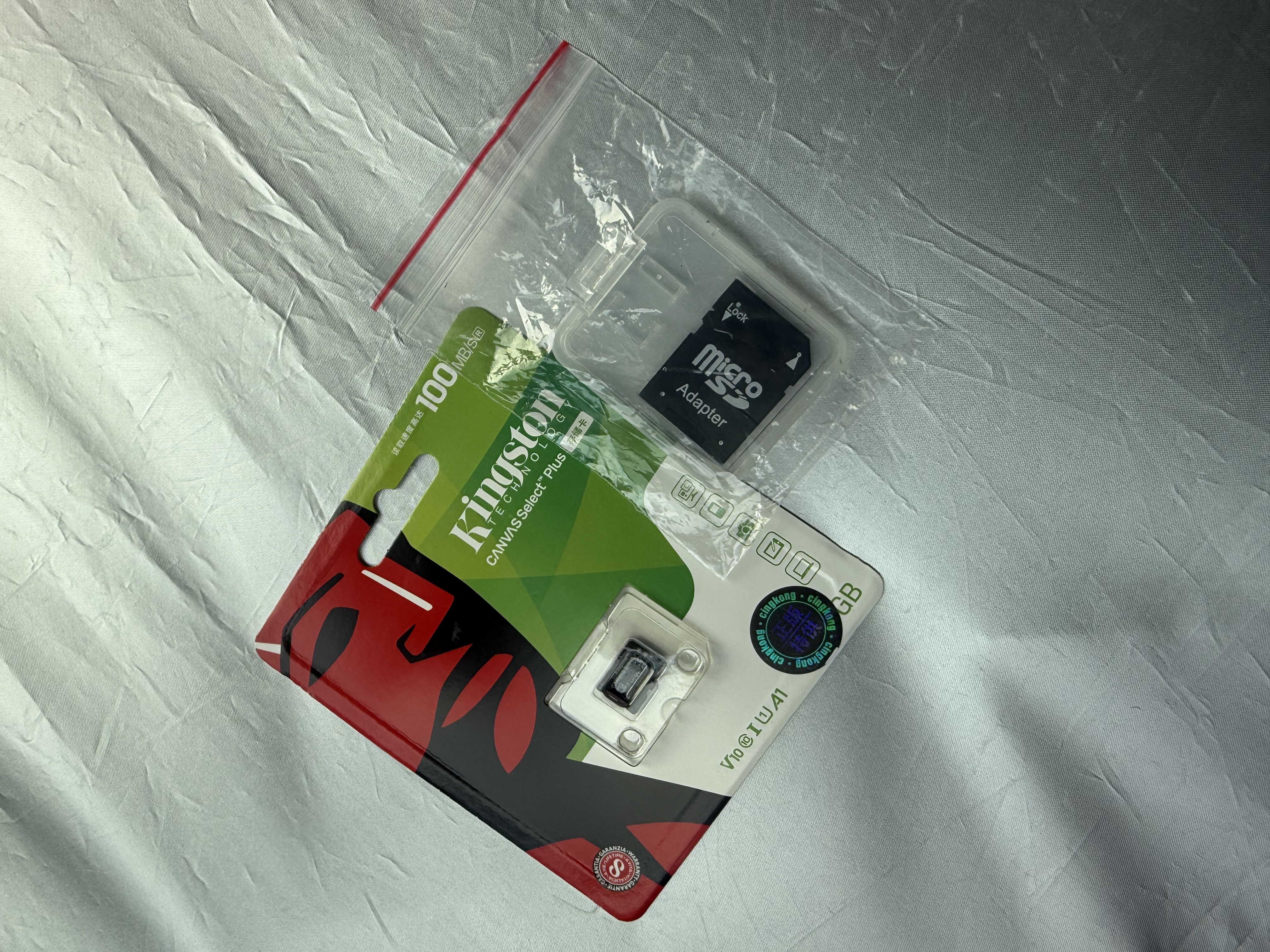 金士顿 行车记录仪内存卡 高速监控摄像头专用卡 micro sd 存储卡无人机TF卡 手机内存卡 150M/S 32G【官方标配】 实拍图