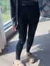 雅鹿2条装女士秋裤女保暖裤薄款秋冬季高腰可外穿无痕修身防寒打底裤 实拍图