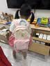 SHUKIKU儿童书包幼儿园防丢失防泼水大容量户外旅游双肩包桃子果汁S+码 实拍图