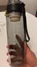 希乐大容量塑料杯男女运动水瓶学生户外随手杯便携带滤网 墨黑 680ml 实拍图