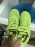 卡尔美（KELME）儿童足球鞋TF碎钉魔术贴免系带防滑耐磨球鞋 果绿  31  实拍图