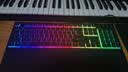 雷蛇（Razer）雨林狼蛛V3 轻机械游戏键盘 电竞游戏键盘 104键 带腕托 RGB背光灯效 实拍图